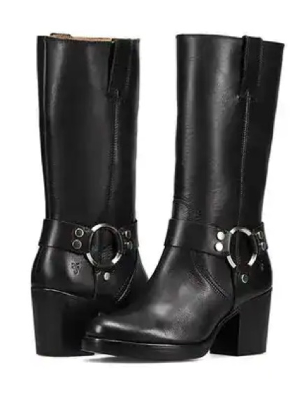 Frye NWOT Jean Harness Leather Mid-Calf Boots Women’s Sz 11